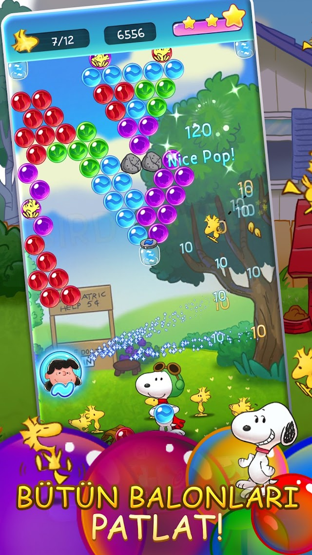 Bubble Shooter - Snoopy POP! Resimleri