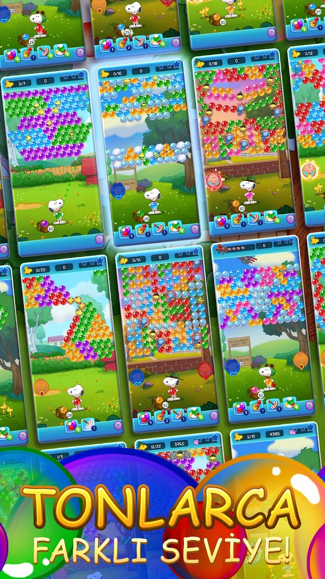 Bubble Shooter - Snoopy POP! Resimleri