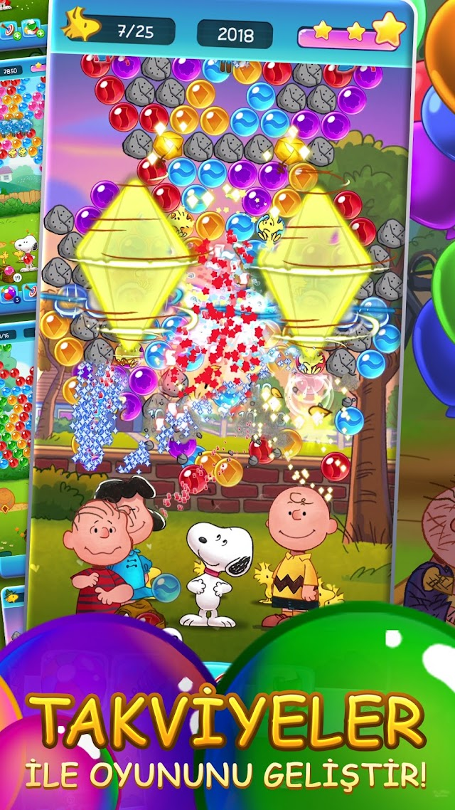 Bubble Shooter - Snoopy POP! Resimleri
