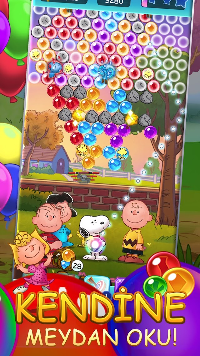 Bubble Shooter - Snoopy POP! Resimleri