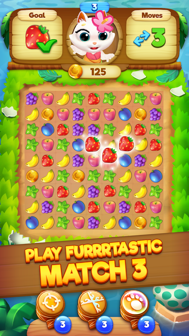 Tropicats: Tropical Match3 Resimleri