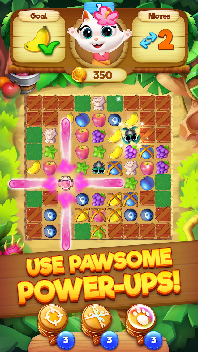 Tropicats: Tropical Match3 Resimleri