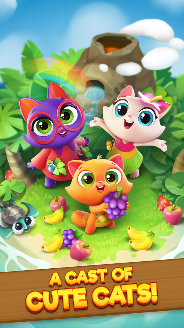 Tropicats: Tropical Match3 Resimleri