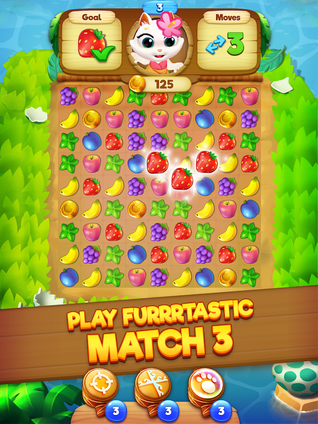 Tropicats: Tropical Match3 Resimleri