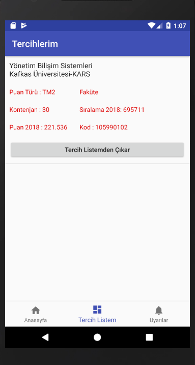 YKS-Üniversite Ek Tercih Rehbe Resimleri