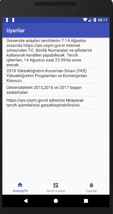 YKS-Üniversite Ek Tercih Rehbe Resimleri