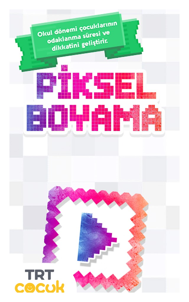 TRT Piksel Boyama Resimleri