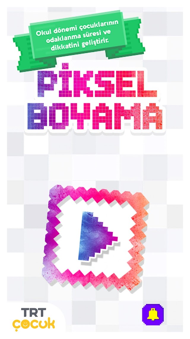 TRT Piksel Boyama Resimleri