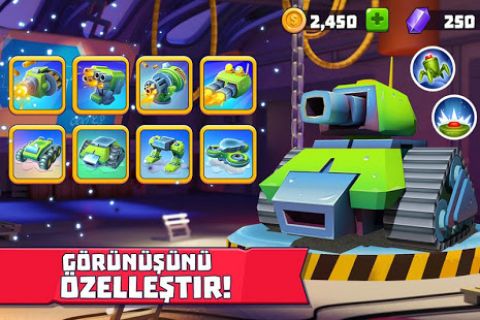 Tanks A Lot! - Realtime Multiplayer Battle Arena Resimleri