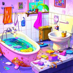 Android Pinky House Keeping Clean ikonu