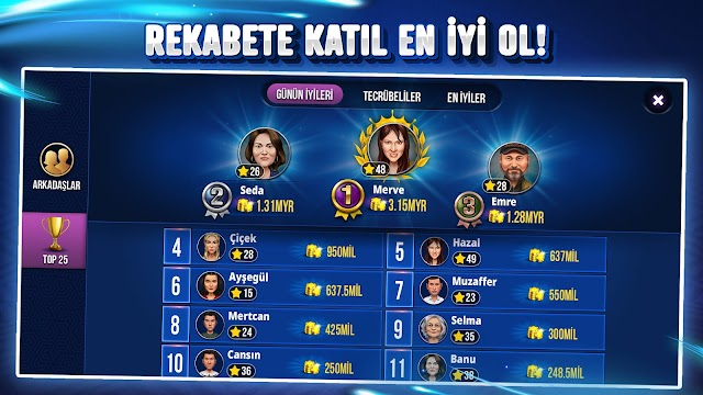 101 Y�zbir Okey Extra - Online Resimleri