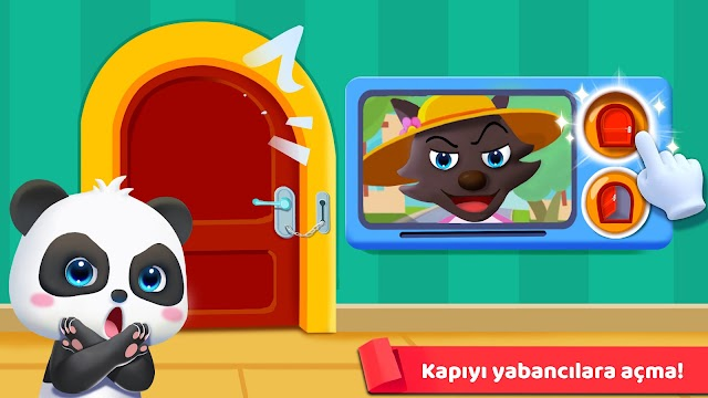 Bebek Panda: Çocuk Güvenliği Resimleri