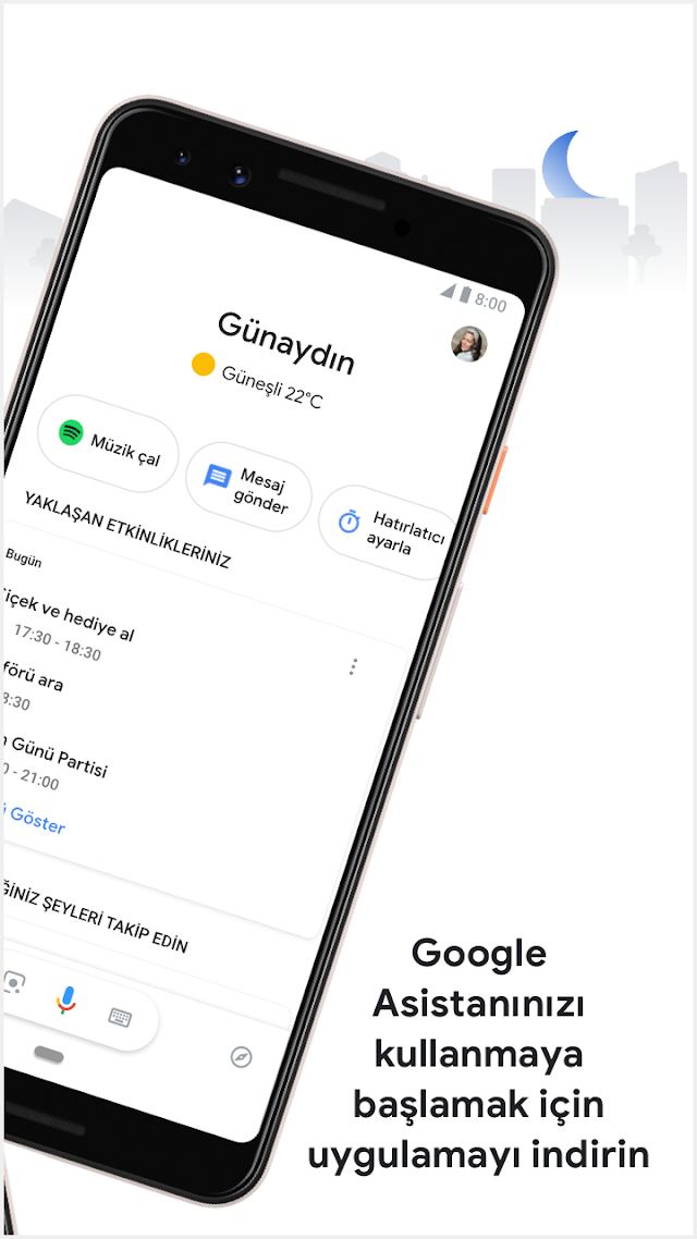 Google Asistan Resimleri