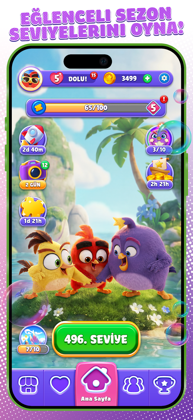 Angry Birds Dream Blast Resimleri