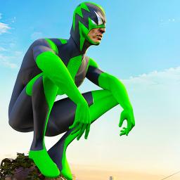 Android Rope Frog Ninja Hero Car Vegas ikonu