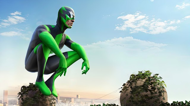 Rope Frog Ninja Hero Car Vegas Resimleri