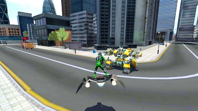 Rope Frog Ninja Hero Car Vegas Resimleri