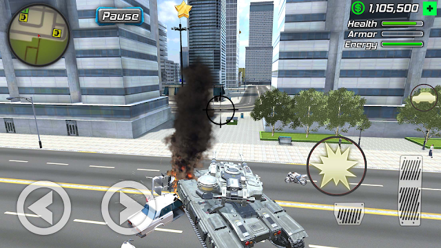 Rope Frog Ninja Hero Car Vegas Resimleri
