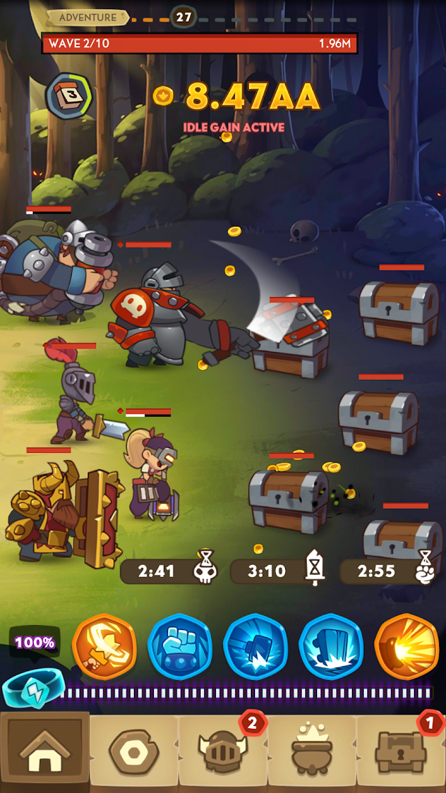 Almost a Hero — Idle RPG Resimleri