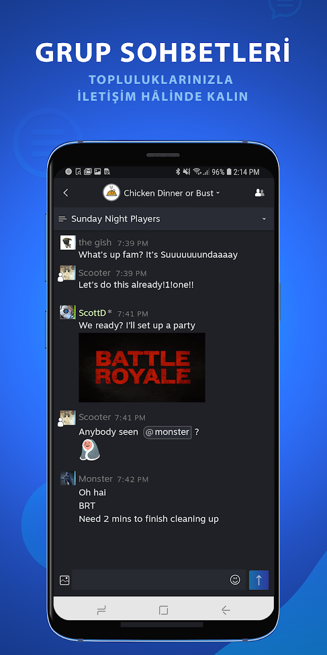 Steam Chat Resimleri
