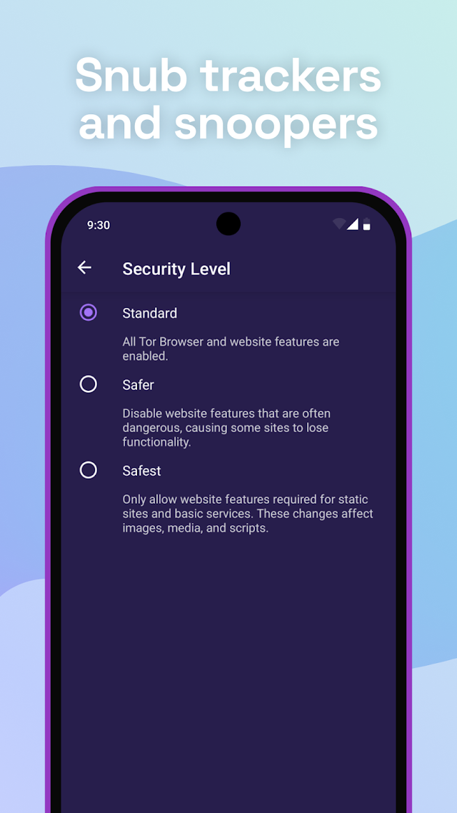 Android Tor Tarayıcı Resimleri