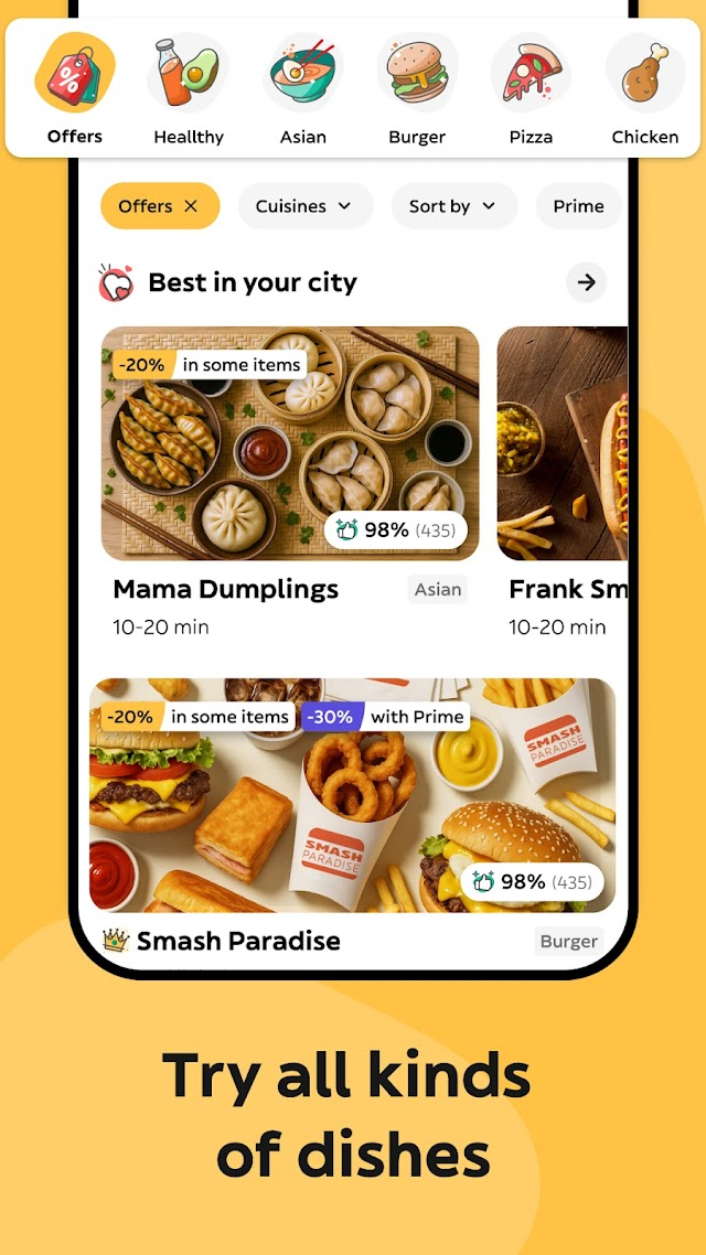 Glovo: Food & Grocery Delivery Resimleri