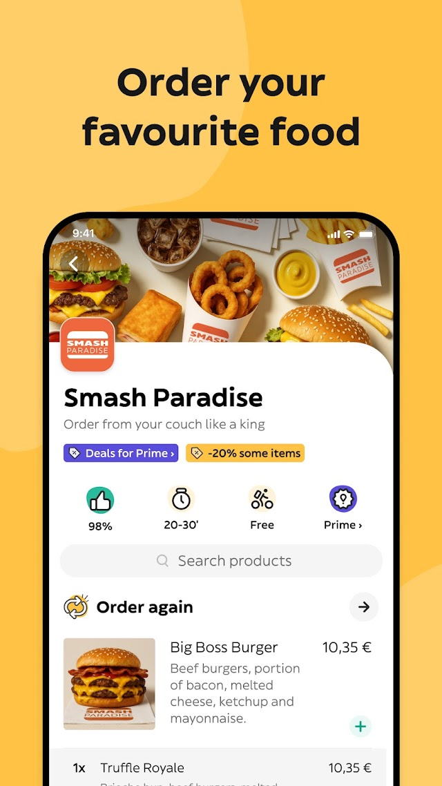 Glovo: Food & Grocery Delivery Resimleri