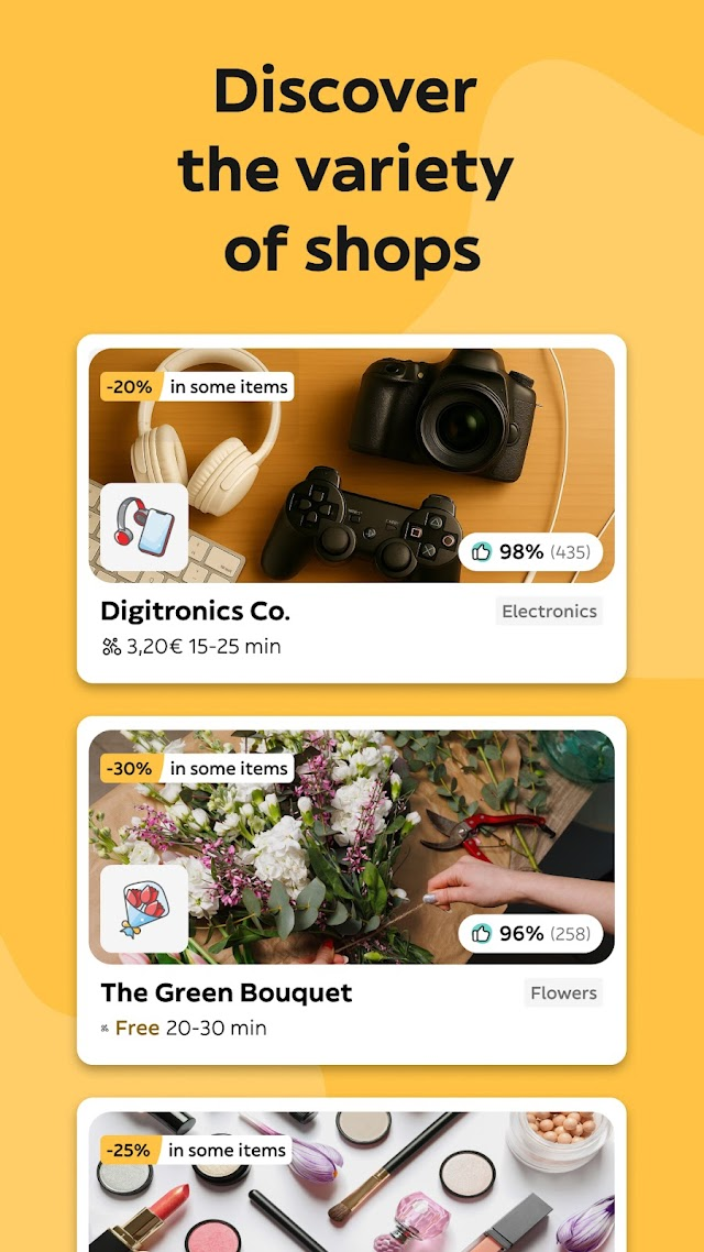 Glovo: Food & Grocery Delivery Resimleri