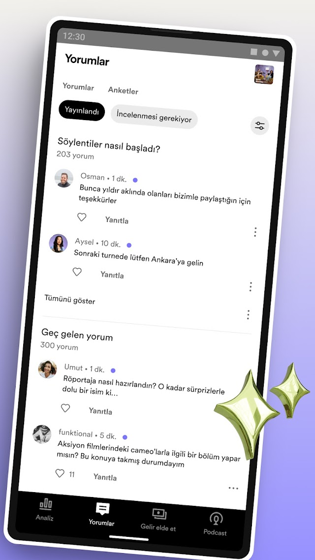 Podcast Oluşturma ve Yayınlama Resimleri