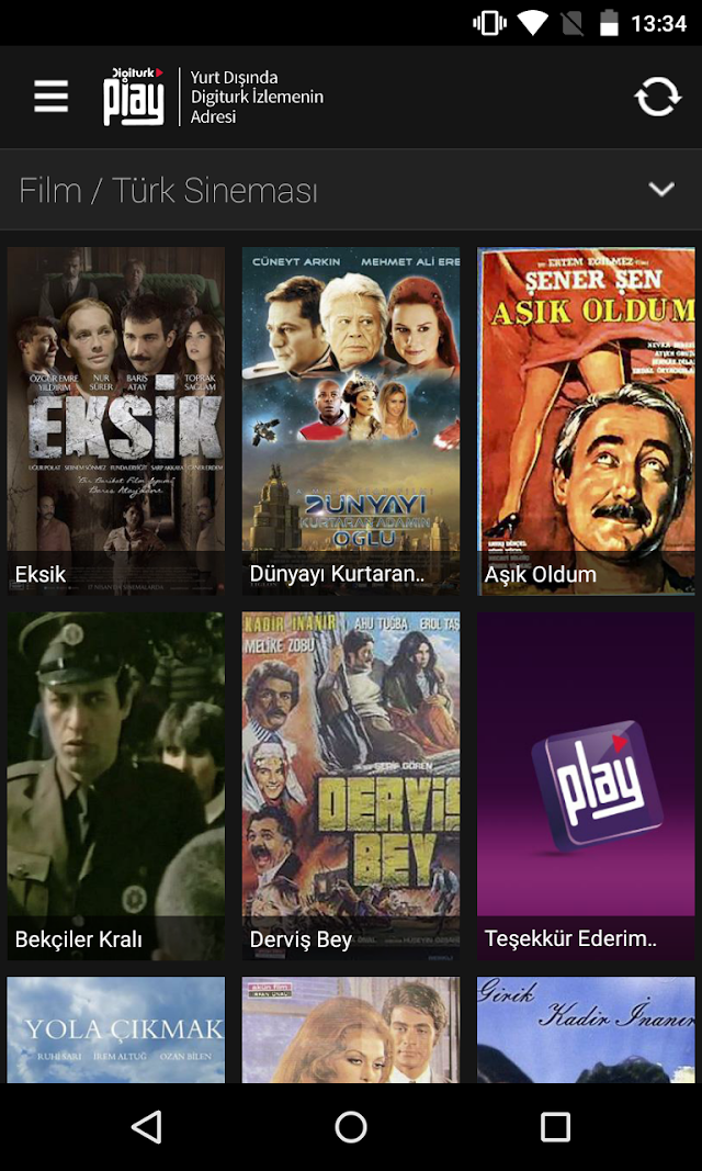 Digiturk Play Yurtdışı Resimleri