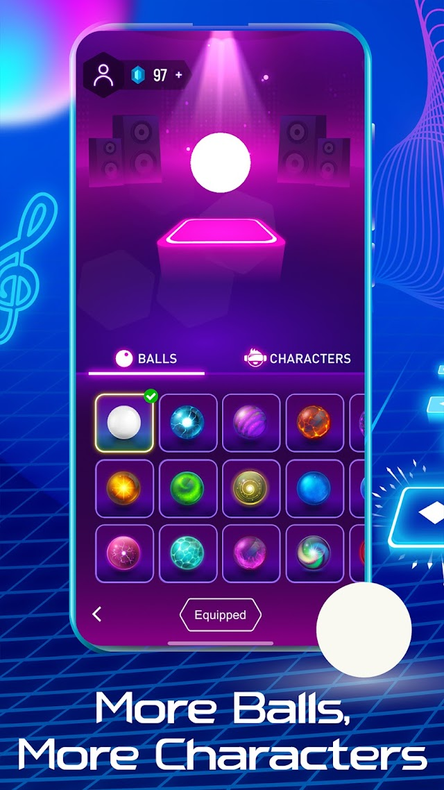Tiles Hop Piyano Müzik Oyunu Resimleri