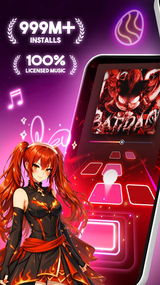 Tiles Hop Piyano Müzik Oyunu Resimleri