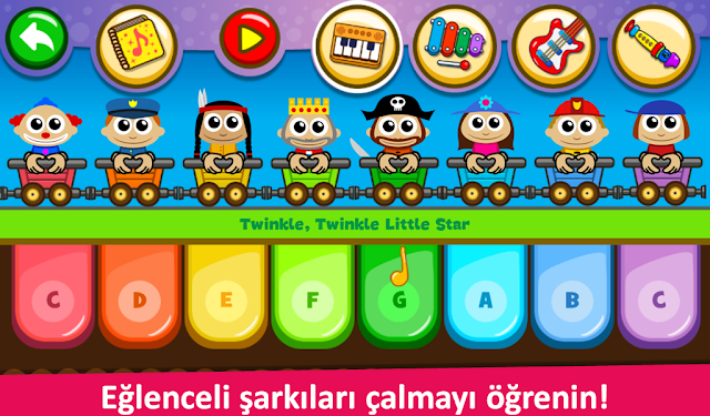 Piyano Çocukları - Müzik Resimleri