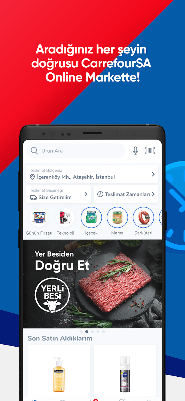 CarrefourSA Online Alışveriş Resimleri