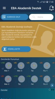 EBA Akademik Destek Resimleri