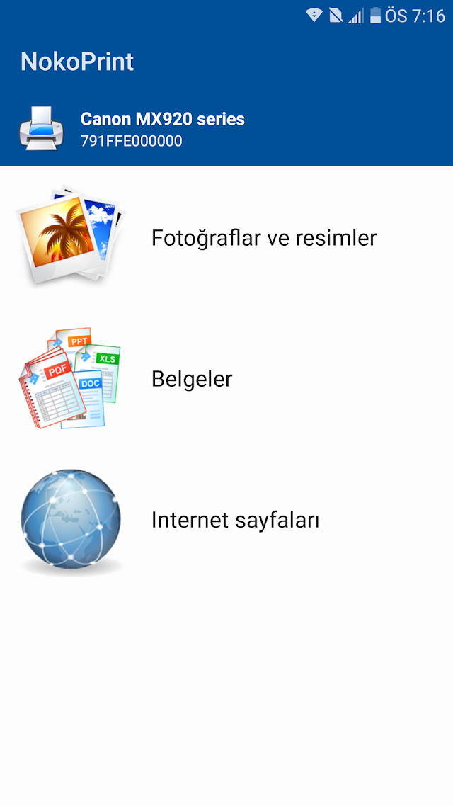 NokoPrint - Mobil yazd�rma Resimleri