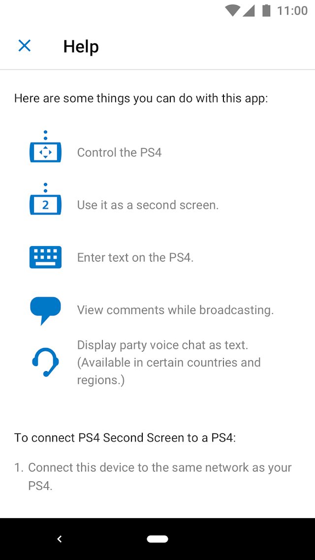 PS4 Second Screen Resimleri
