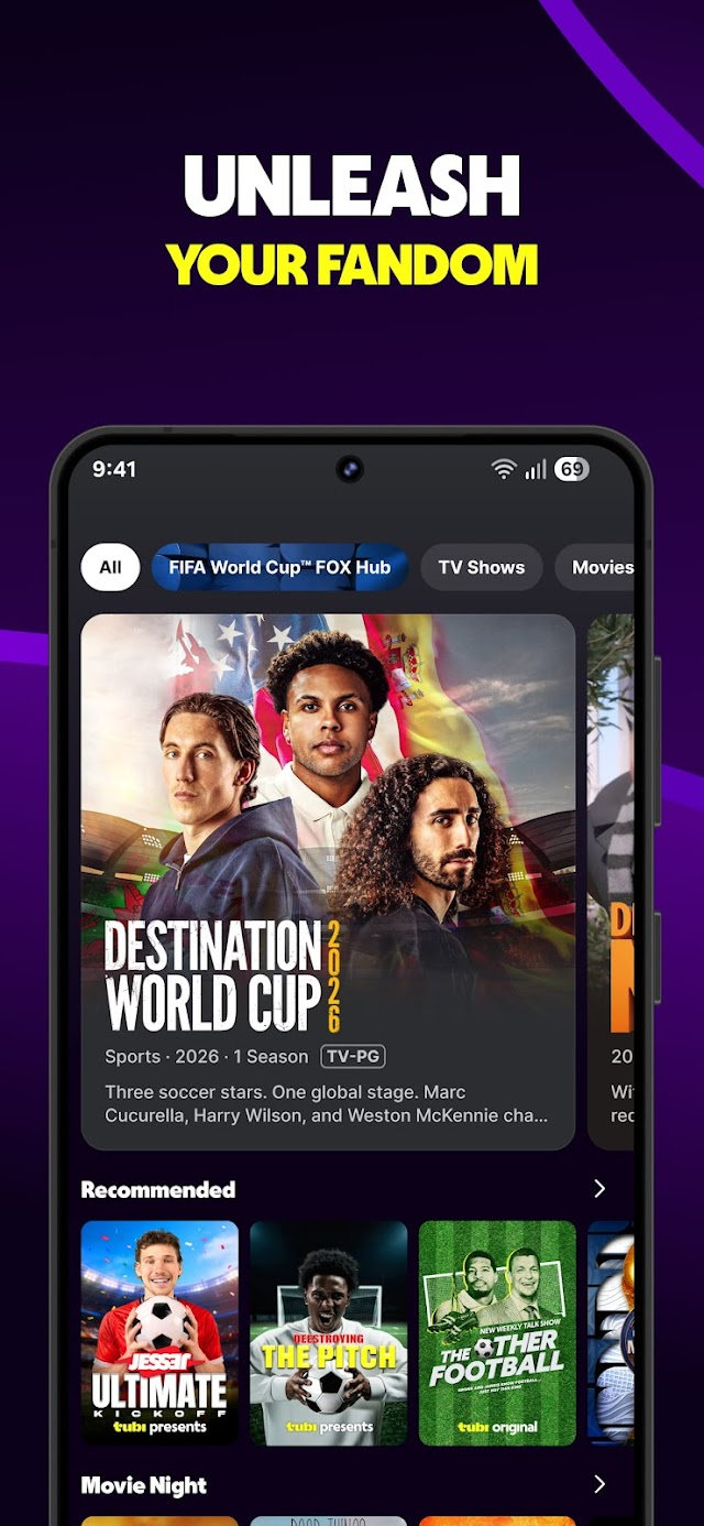 Tubi: Free Movies & Live TV Resimleri