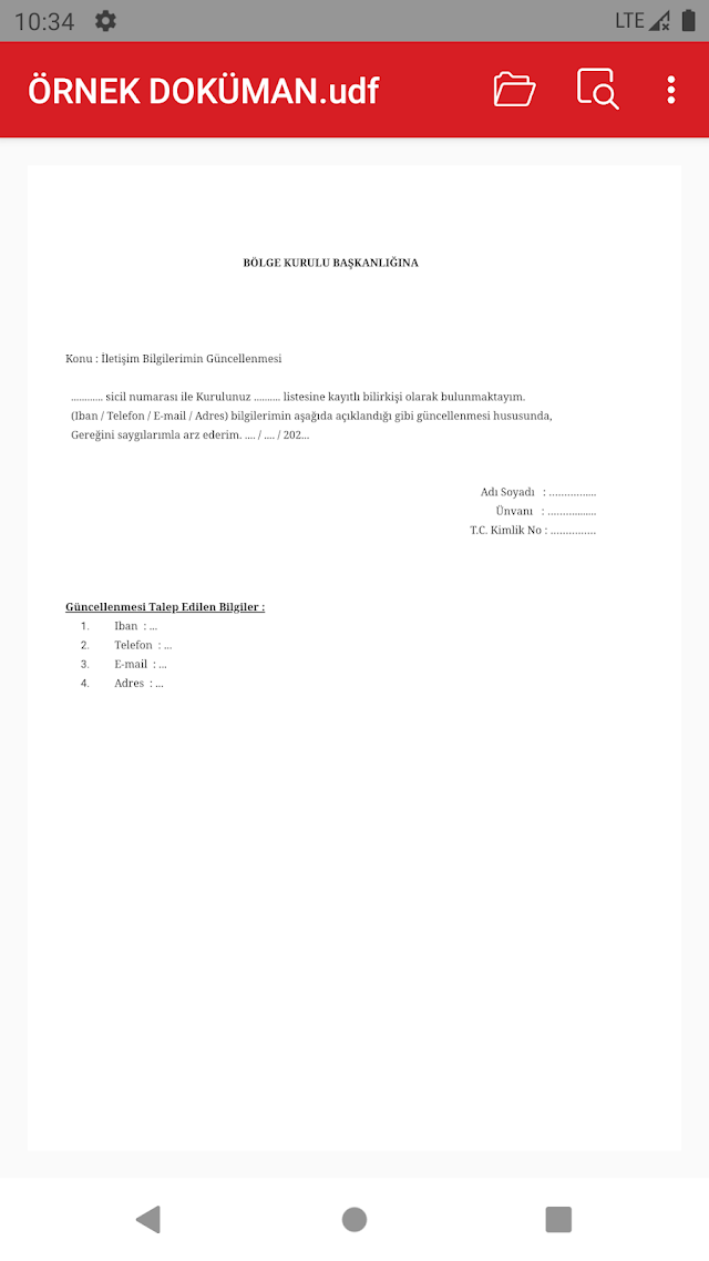 Uyap Doküman Editör Resimleri