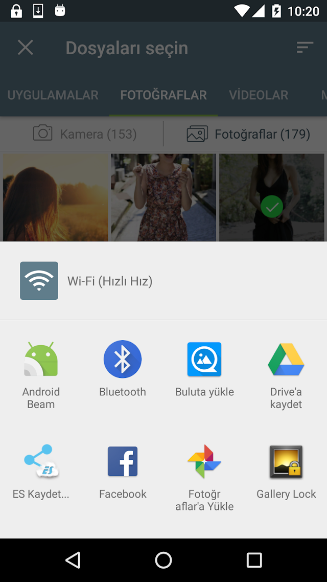 WiFi Dosya Aktarımı Resimleri