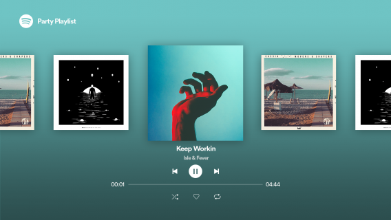 Android TV iin Spotify Music Resimleri