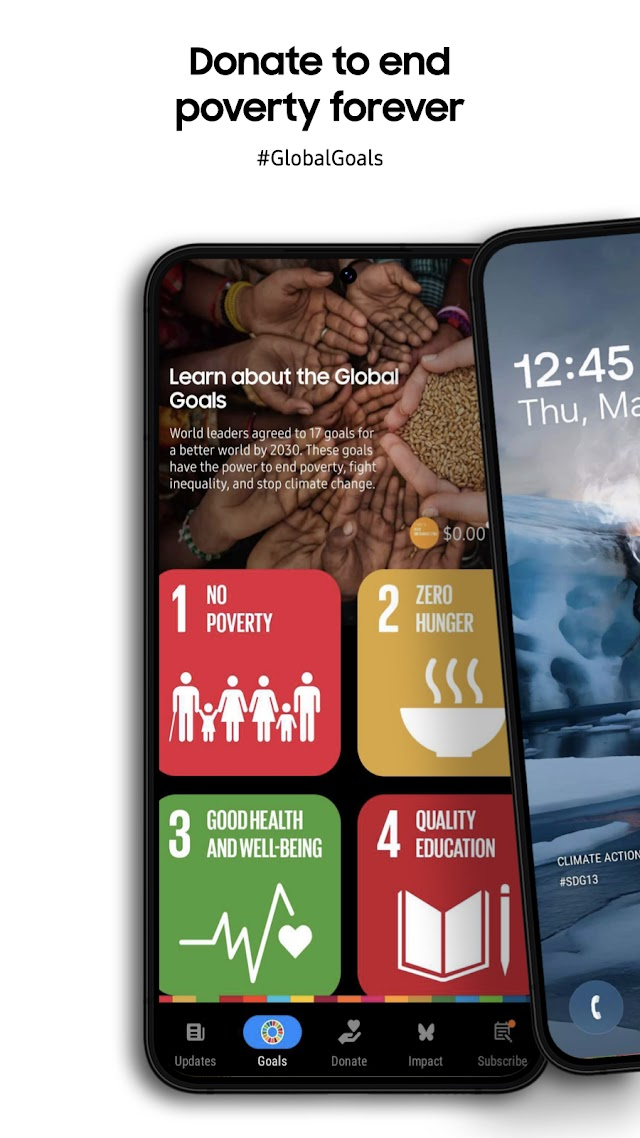 Samsung Global Goals Resimleri