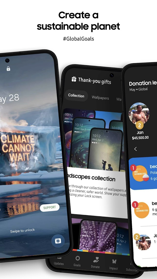 Samsung Global Goals Resimleri