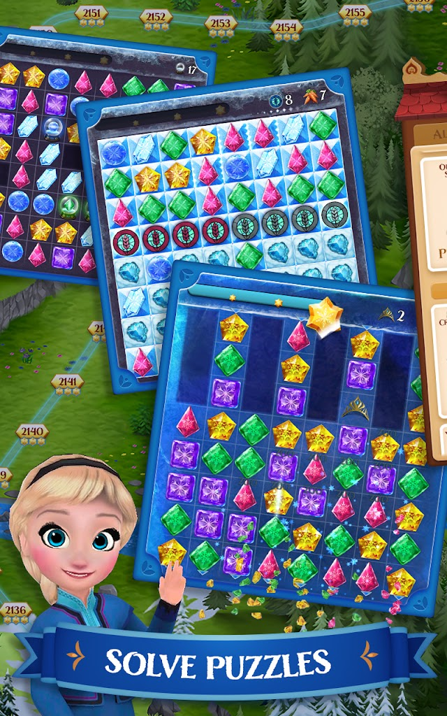 Disney Frozen Free Fall Resimleri