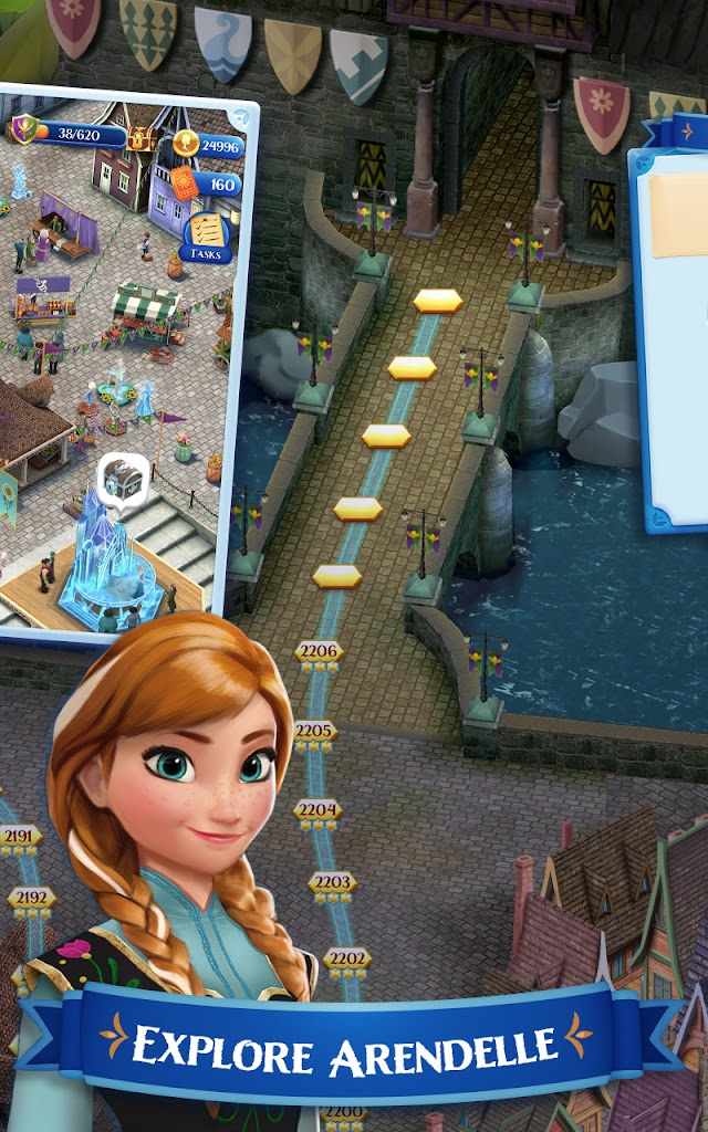 Disney Frozen Free Fall Resimleri