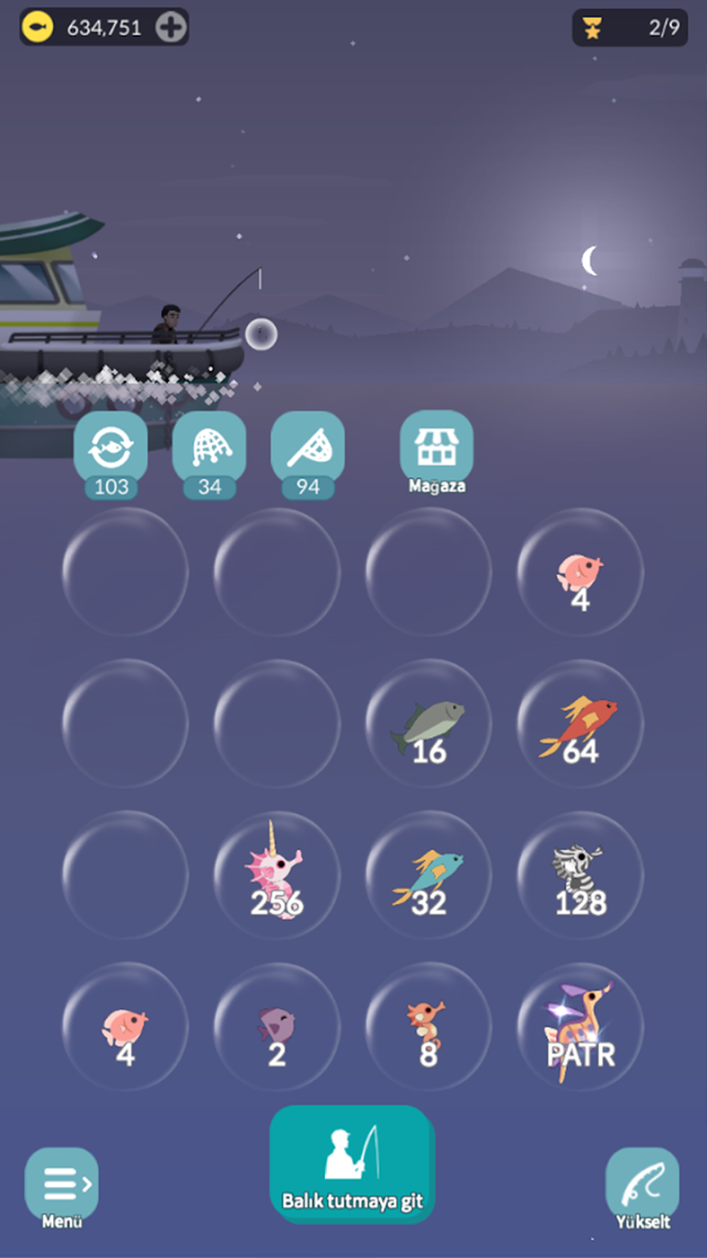 2048 Balıkçılık Resimleri