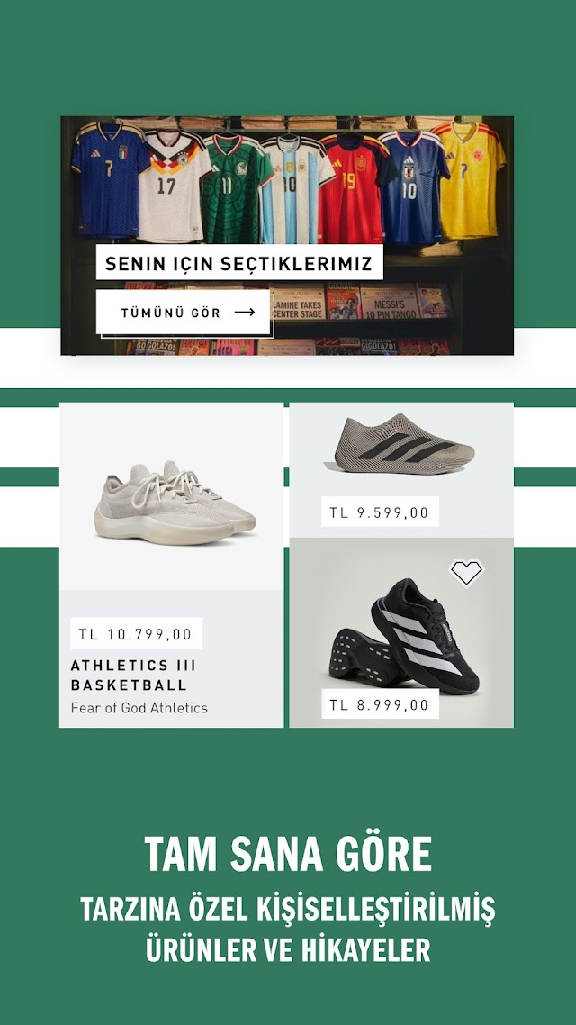 adidas: Ayakkabılar ve Giyim Resimleri