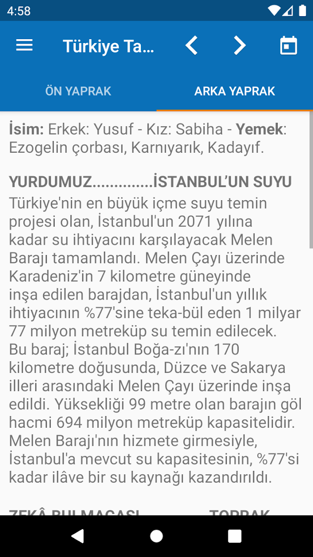 Türkiye Takvimi Resimleri