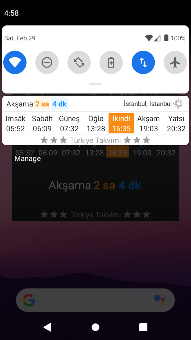 Türkiye Takvimi Resimleri