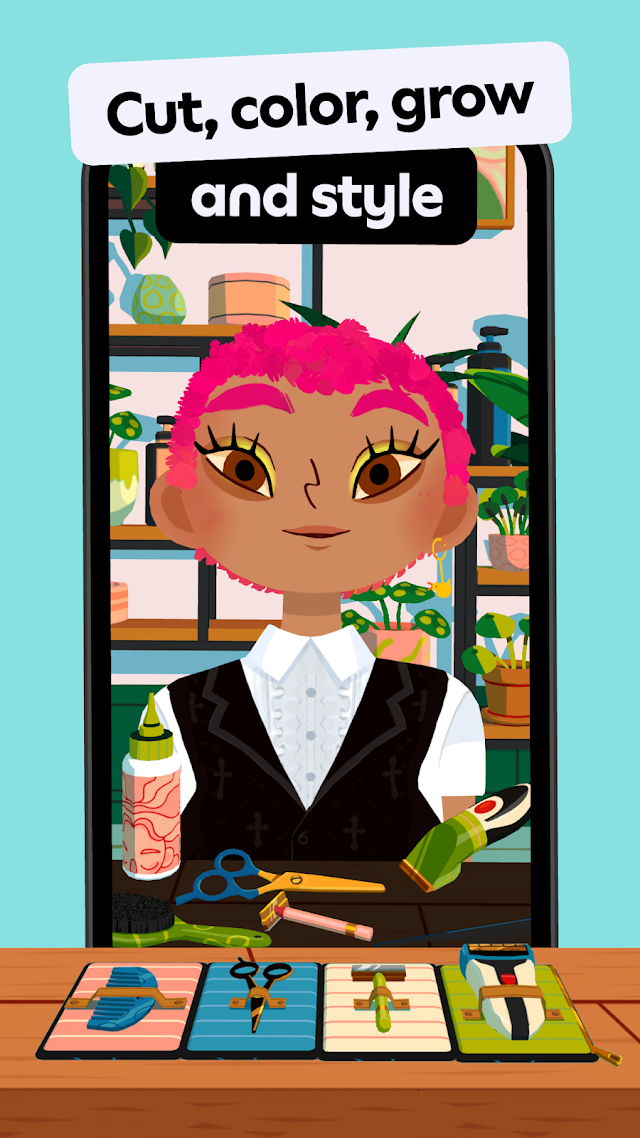 Toca Boca Hair Salon 4 Resimleri